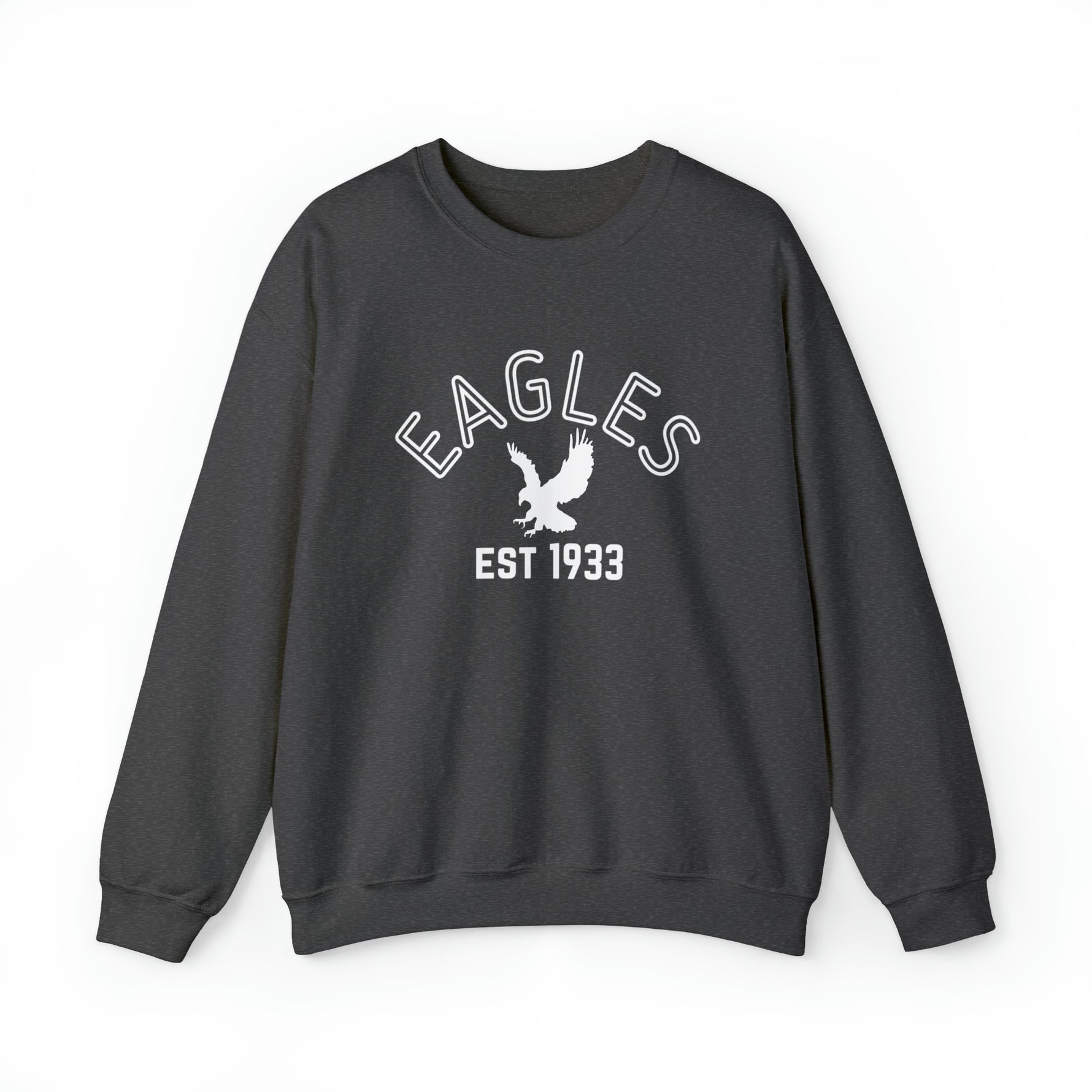 Vintage Eagles Kelly Green Jersey Sweatshirt - Home Field Fan