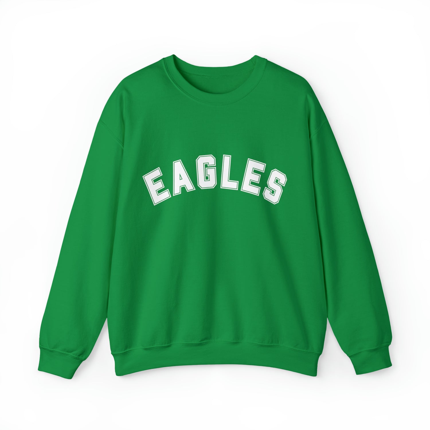 College Block Eagles Crew Neck Sweatshirt - Home Field Fan