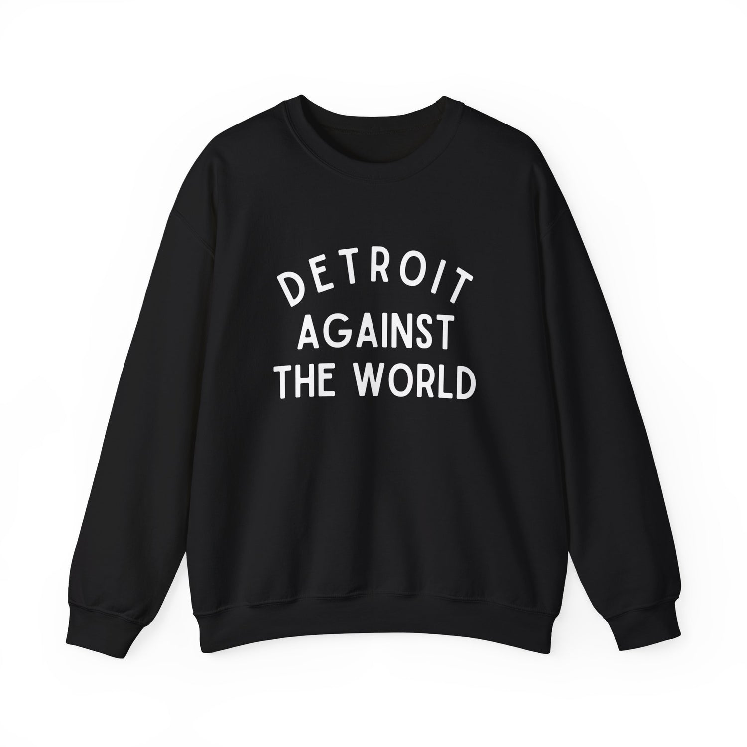 Detroit Against the World Crewneck Sweatshirt