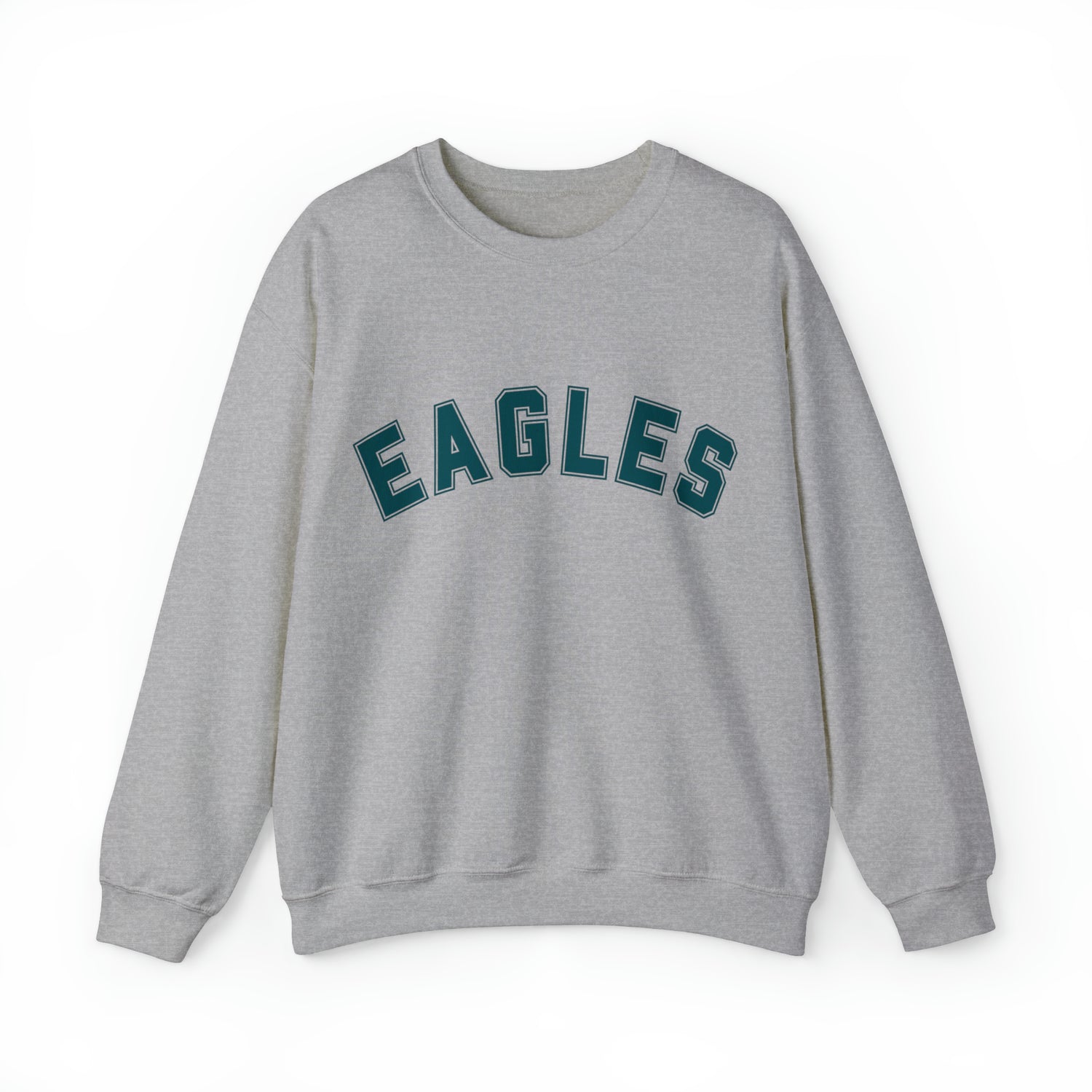 College Block Eagles Crew Neck Sweatshirt - Home Field Fan