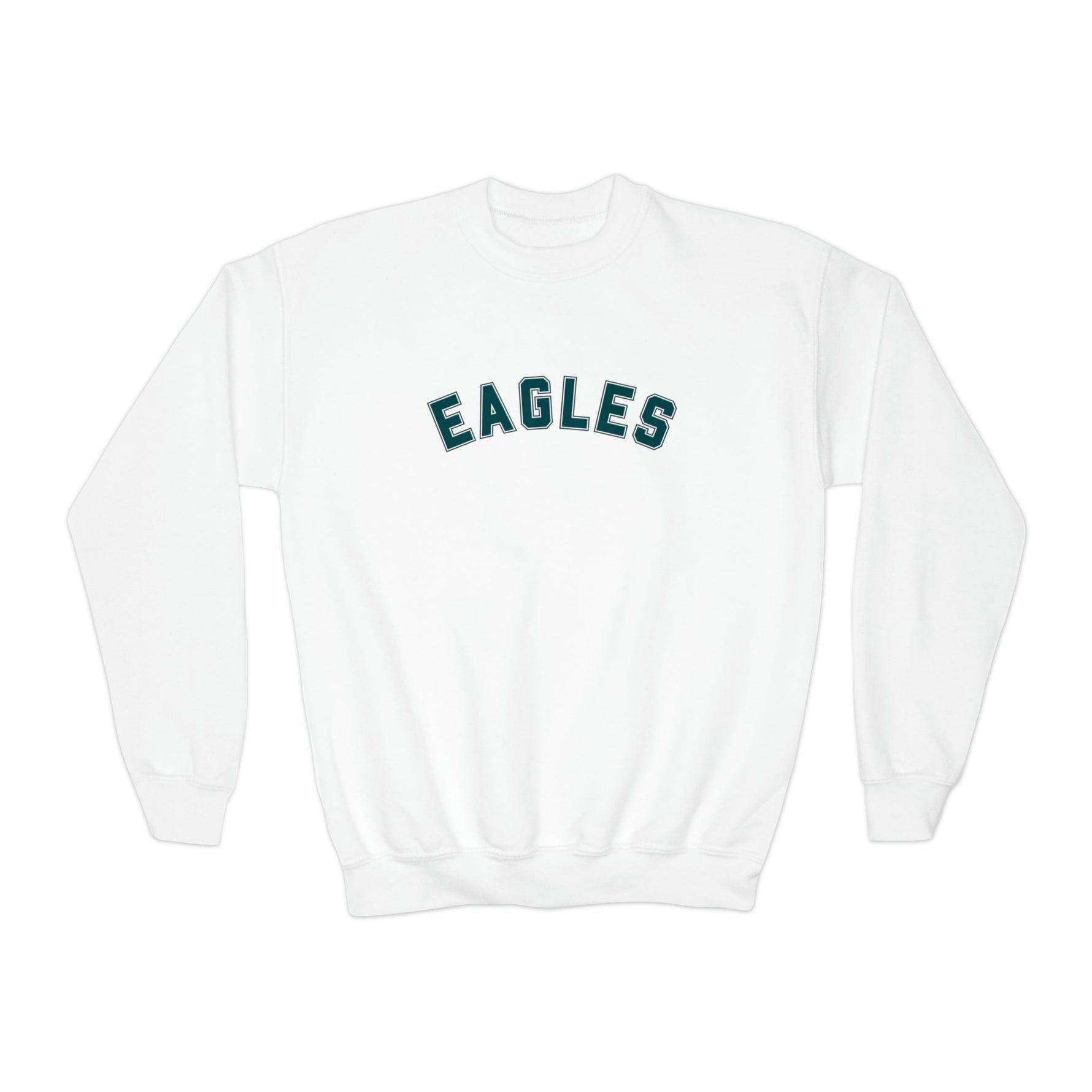 Youth Philadelphia Eagles Crewneck Sweatshirt - Home Field Fan