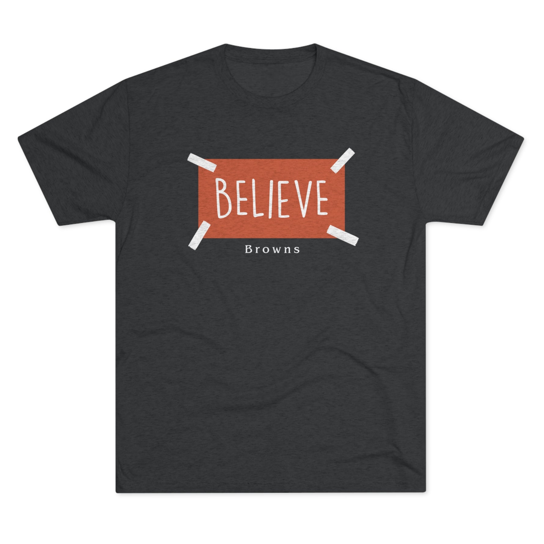 BELIEVE Cleveland Browns Tshirt - Home Field Fan