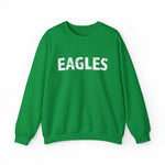 Old School Green Philadelphia Eagles Crew Neck Sweatshirt - Home Field Fan