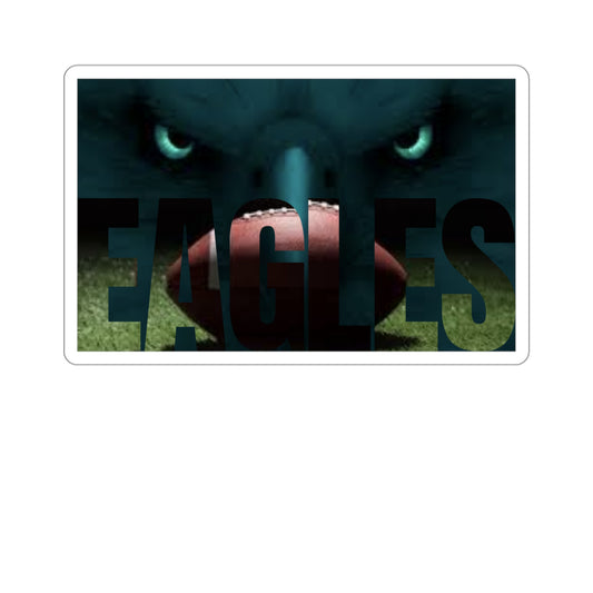 Eagles Football Vinyl Sticker