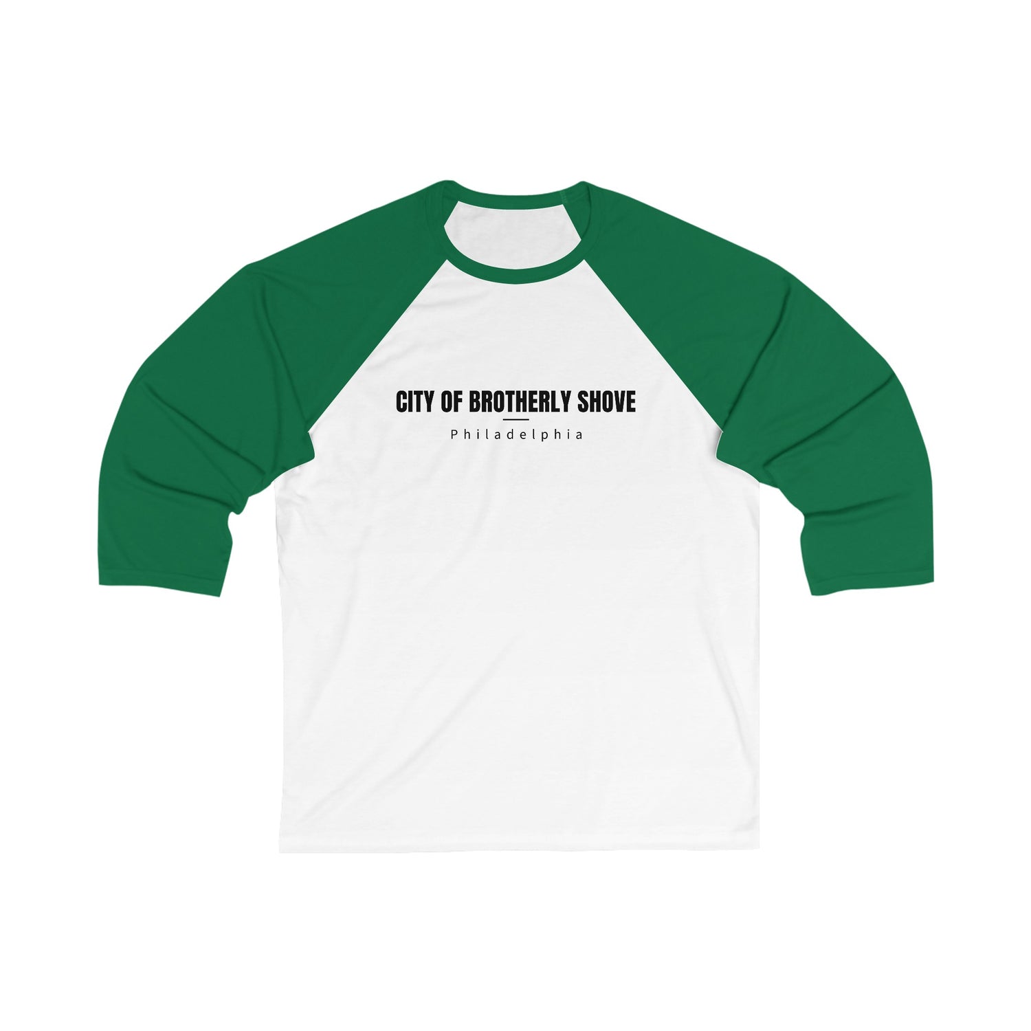 City of Brotherly Shove Raglan Tee