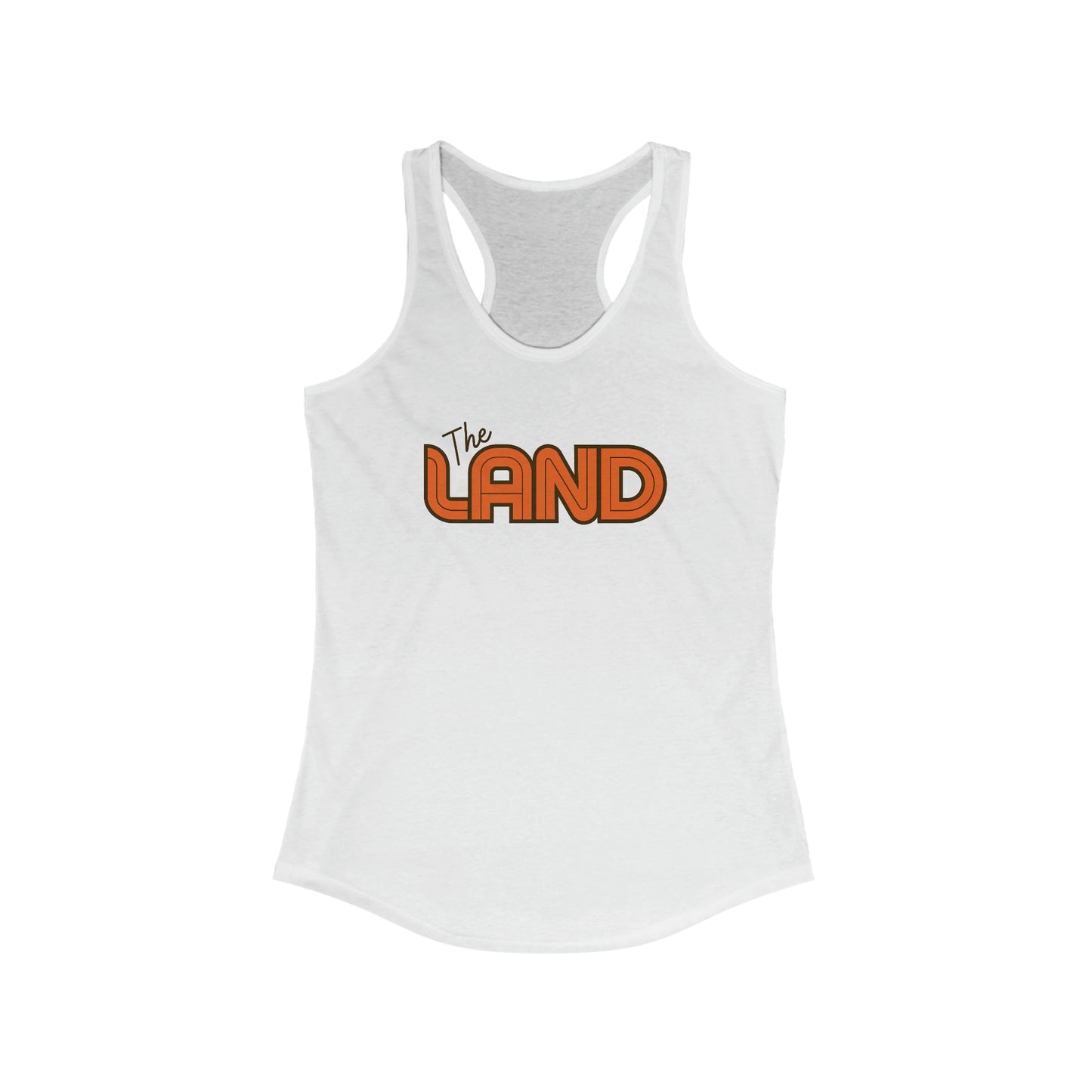 The Land Cleveland Browns Racerback Tank Top - Home Field Fan
