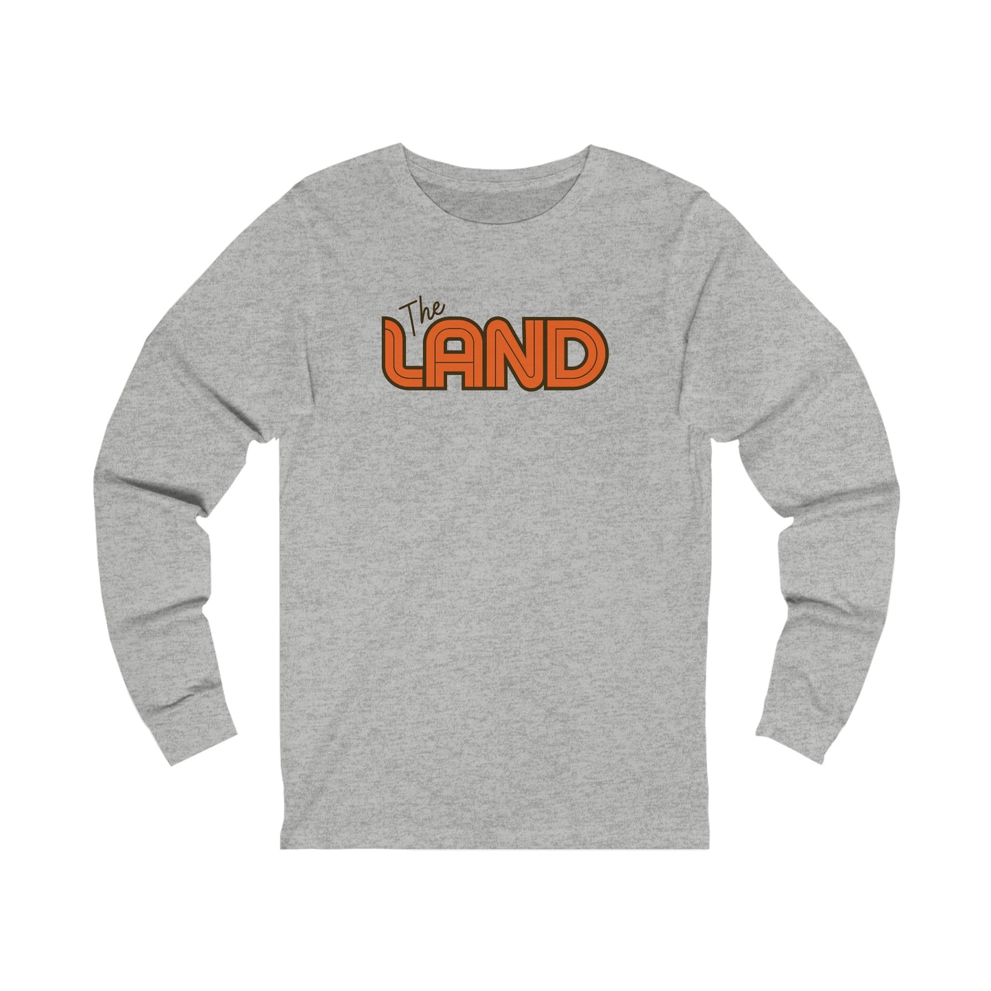 The Land Cleveland Browns Unisex Long Sleeve Tee - Home Field Fan