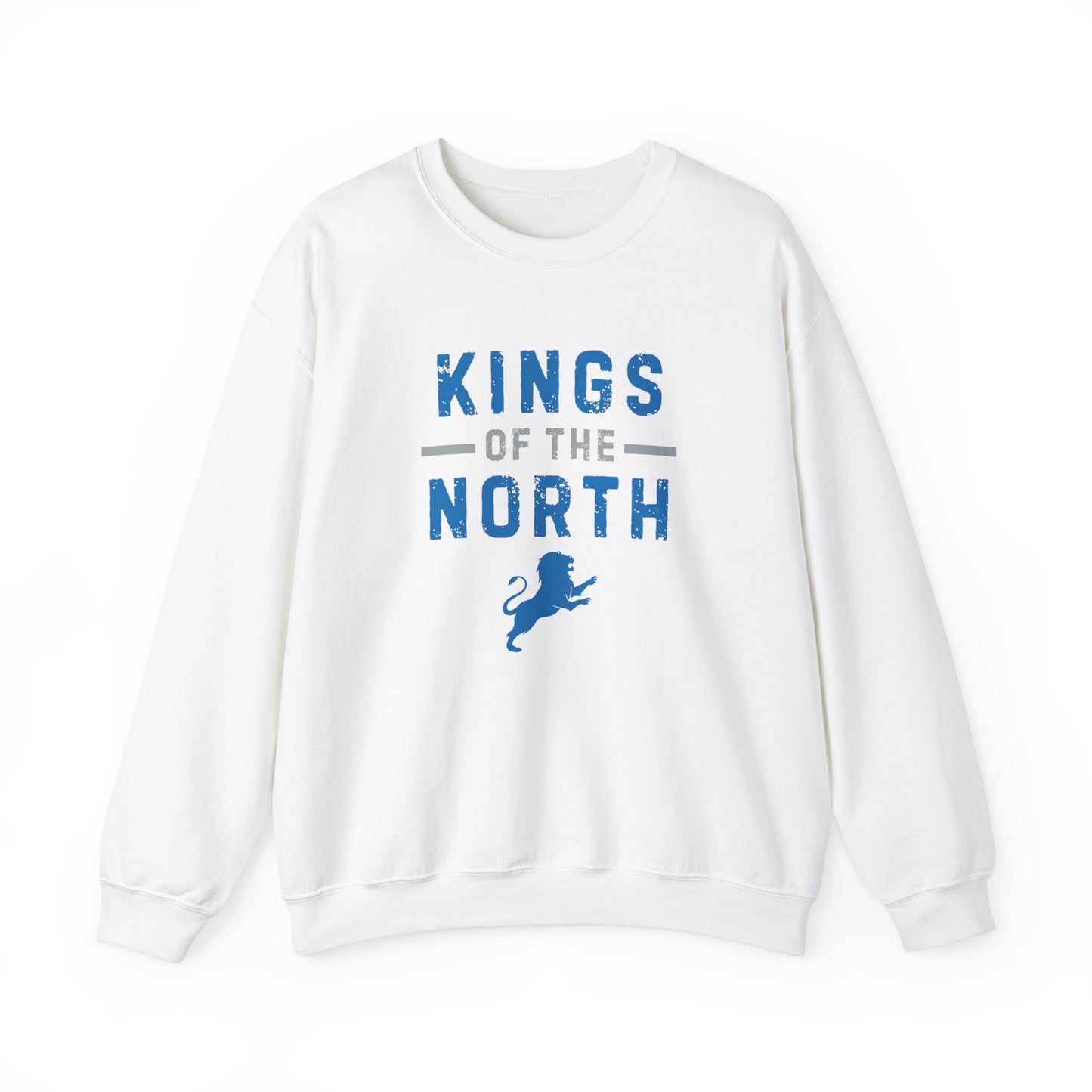 Kings of the North Detroit Lions Crewneck Sweatshirt