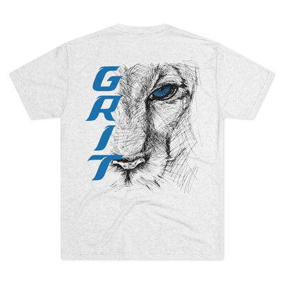 Detroit Lions Grit Tshirt (Front and Back)