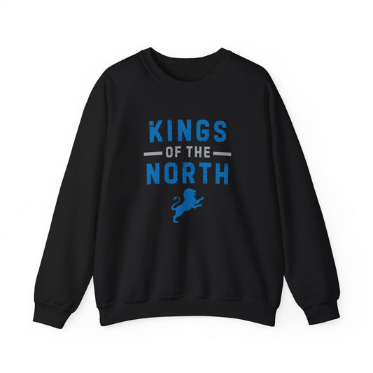 Kings of the North Detroit Lions Crewneck Sweatshirt