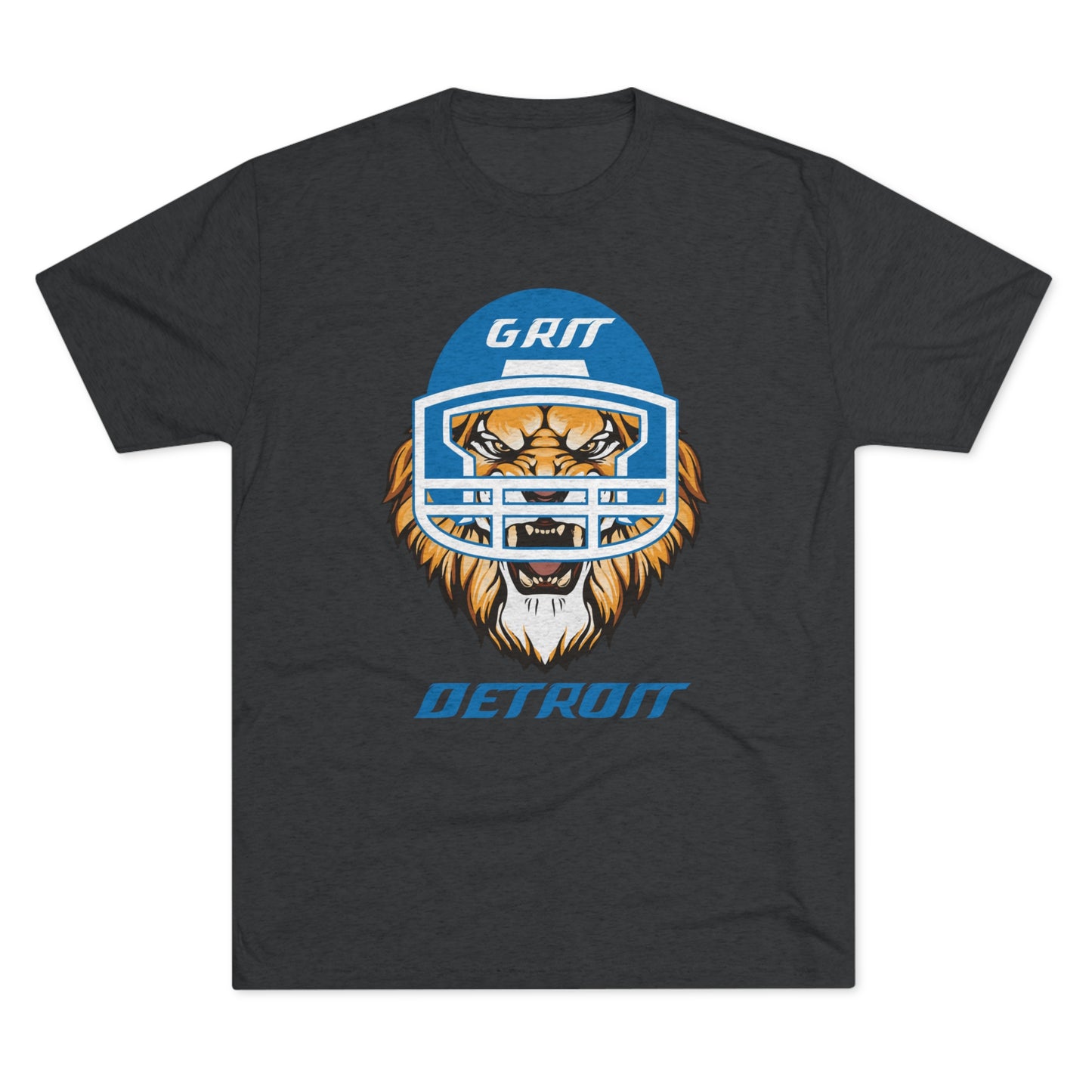 Detroit Lions Grit Football Tshirt